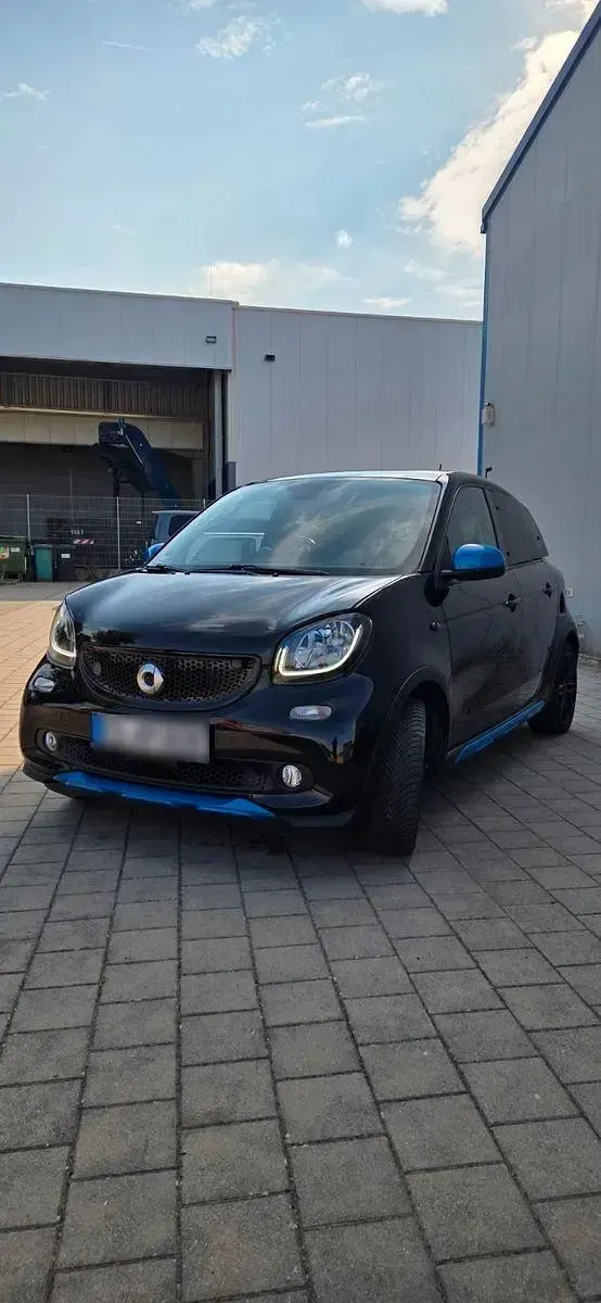 Gebraucht Smart ForFour Electric Drive Brabus 60 kW (82 PS) 2019 Schwarz Kleinwagen