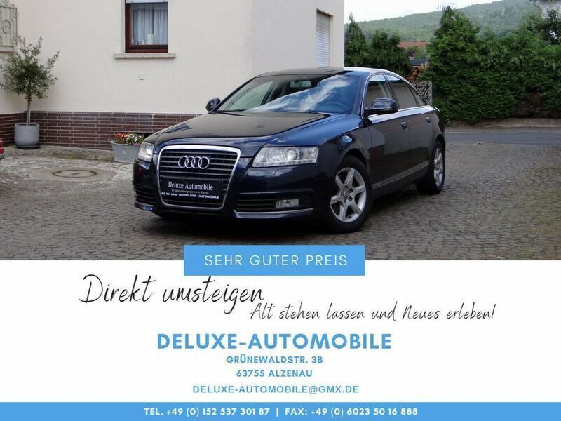 Blau Gebraucht 2010 Audi A6 Comfort Limousine | 8.950 € (Etwas zu teuer) - Bild 1/3
