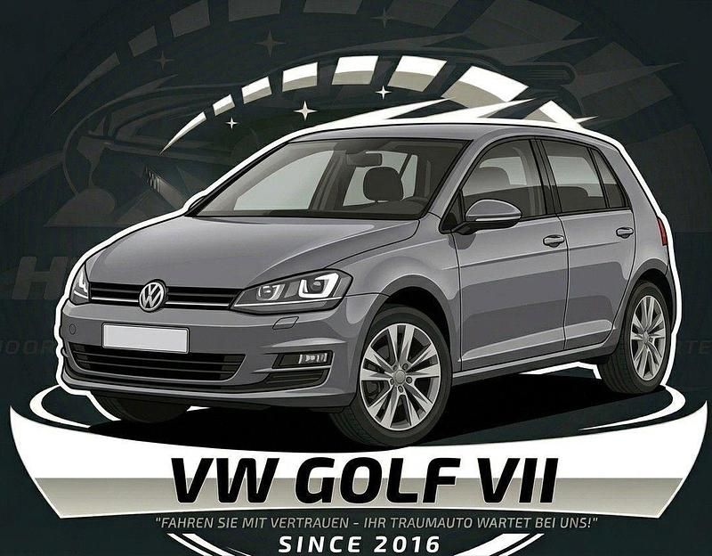 Gebraucht VW Golf VII Trendline 86 PS (63 kW) 2016 Schwarz Limousine