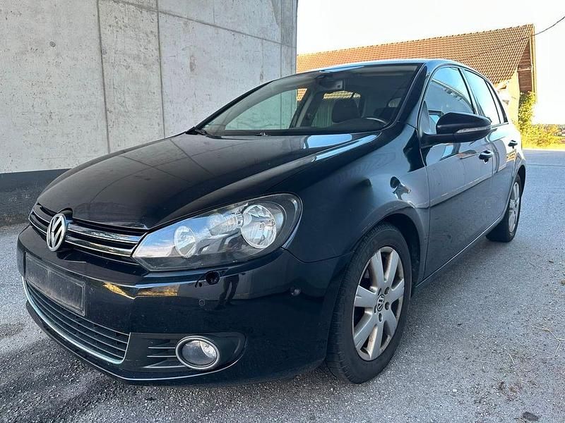 Schwarz Gebraucht 2009 VW Golf VI Highline Limousine | 3.290 € (Superpreis) - Bild 1/4