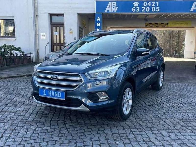 Gebraucht Ford Kuga Titanium 150 PS (110 kW) 2019 Chromablau metallic SUV