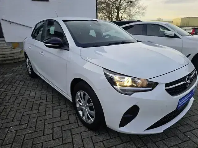 Gebraucht Opel Corsa Edition 125 PS (91 kW) 2022 Weiß (white jade) Kleinwagen