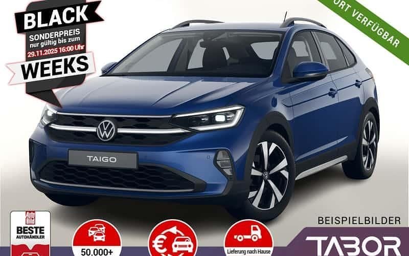 Blau Neu 2025 VW Taigo Style SUV | 27.288 € (Guter Preis) - Bild 1/4