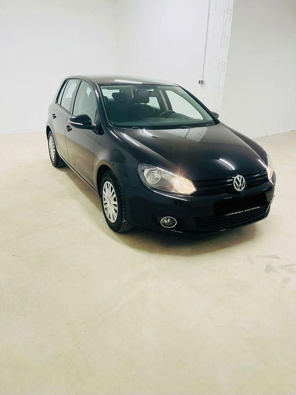 Gebraucht VW Golf VI Trendline 80 PS (58 kW) 2010 Schwarz Kleinwagen