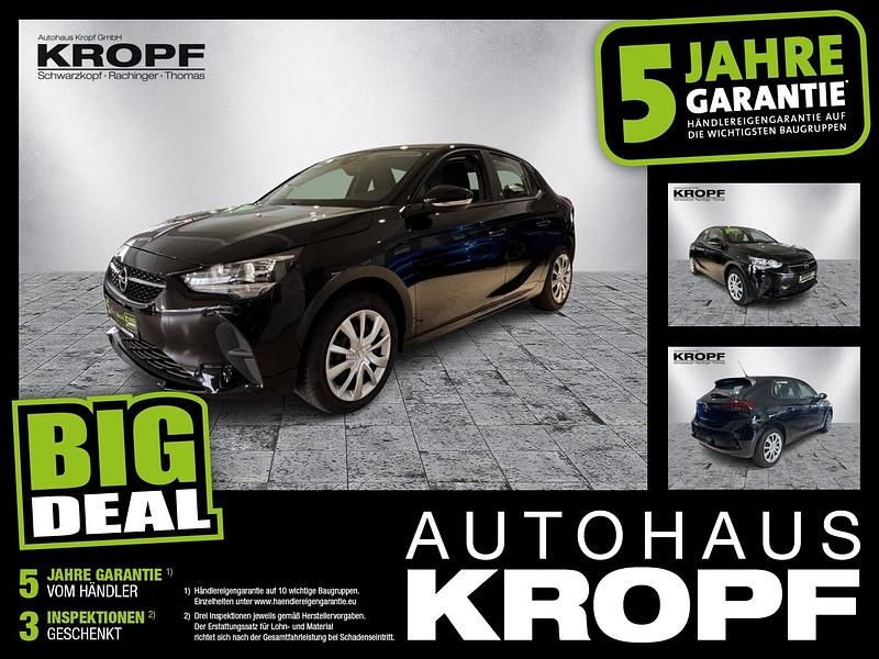 Diamant schwarz/karbon schwarz Gebraucht 2022 Opel Corsa-e Edition Kleinwagen | 14.770 € (Fairer Preis) - Bild 1/4