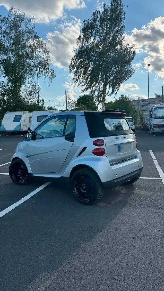Gebraucht Smart ForTwo Cabrio 84 PS (61 kW) 2007 Silber Cabrio