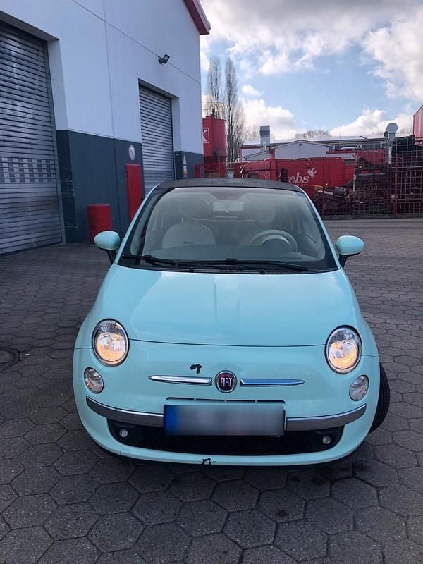 Gebraucht Fiat 500C Lounge 69 PS (50 kW) 2014 Grün Cabrio