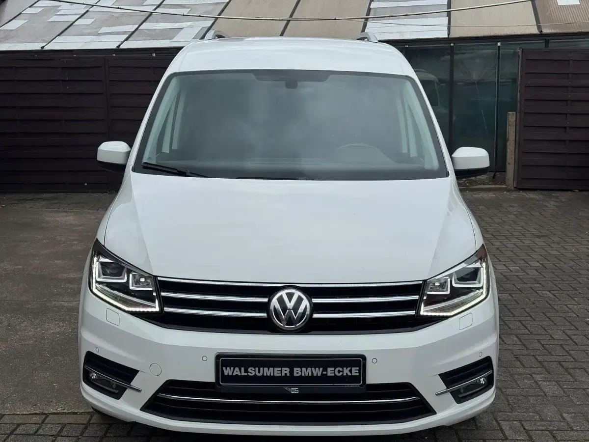 Occasion VW Caddy Highline 125 ch (91 kW) 2018 Blanc Monospace