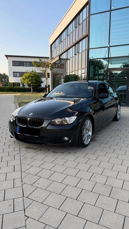Schwarz Gebraucht 2008 BMW 325 M Sport Coupé | 7.850 € (Guter Preis) - Bild 1/4
