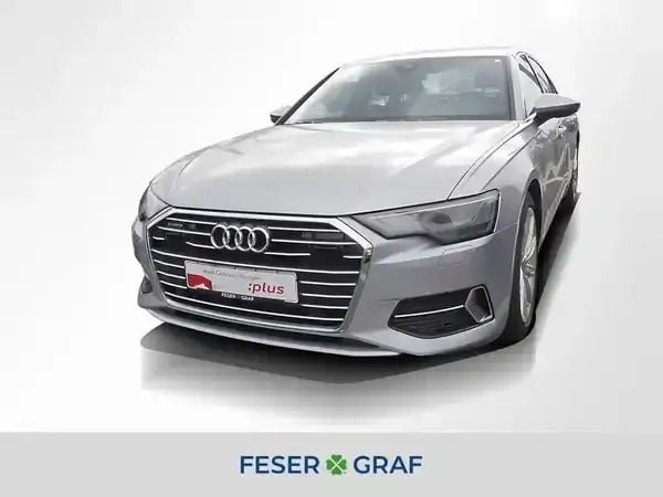 Florettsilber metallic Gebraucht 2020 Audi A6 Ambiente Limousine | 29.880 € (Superpreis) - Bild 1/4