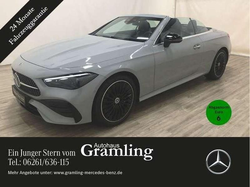 Manufaktur alpingrau uni Gebraucht 2024 Mercedes 200 AMG Cabrio | 54.849 € (Fairer Preis) - Bild 1/4