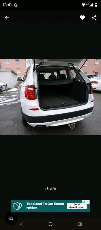 Gebraucht BMW X3 184 PS (135 kW) 2012 Weiß SUV