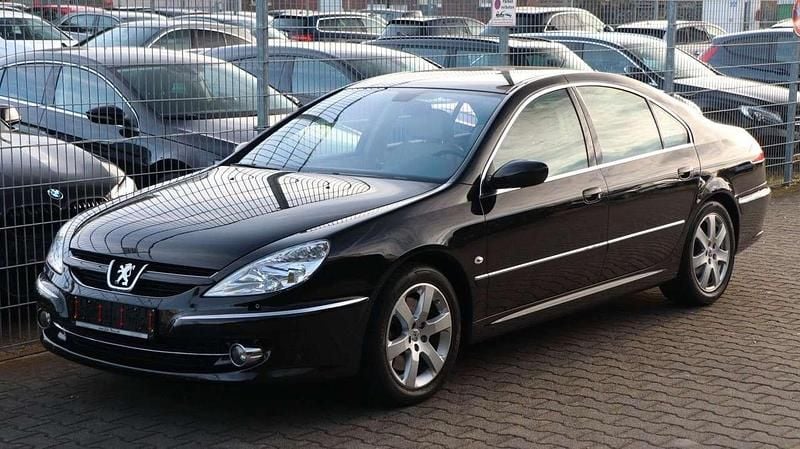 Schwarz Gebraucht 2008 Peugeot 607 Platinum Limousine | 6.900 € - Bild 1/4