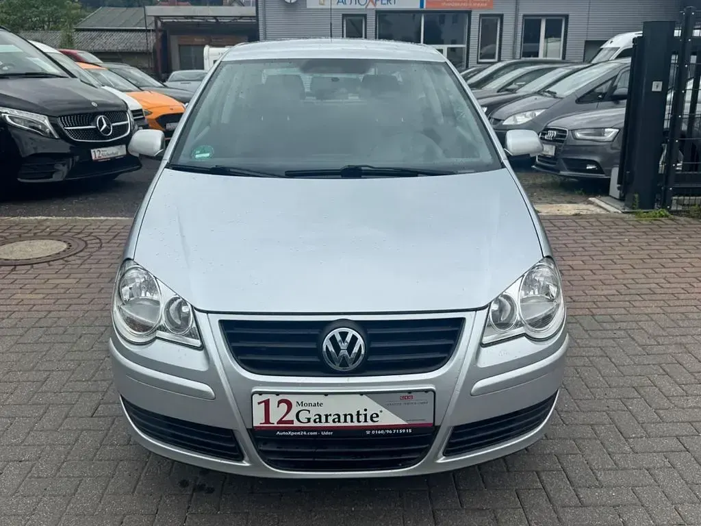 Gebraucht VW Polo Trendline 54 PS (39 kW) 2005 Silber Kleinwagen