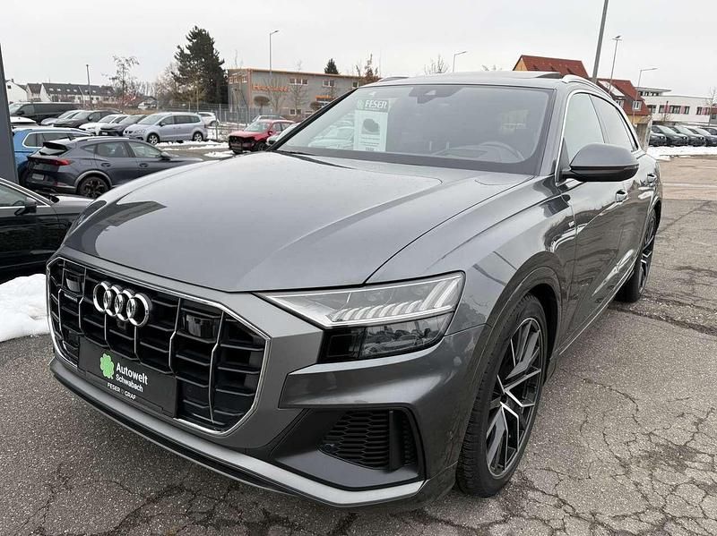 Gebraucht Audi Q8 Ambiente 286 PS (210 kW) 2019 Daytonagrau perleffekt SUV