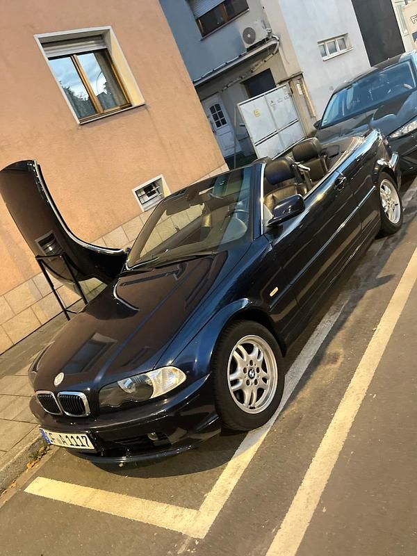 Blau Gebraucht 2001 BMW 325 Cabriolet Cabrio | 4.999 € (Superpreis) - Bild 1/4