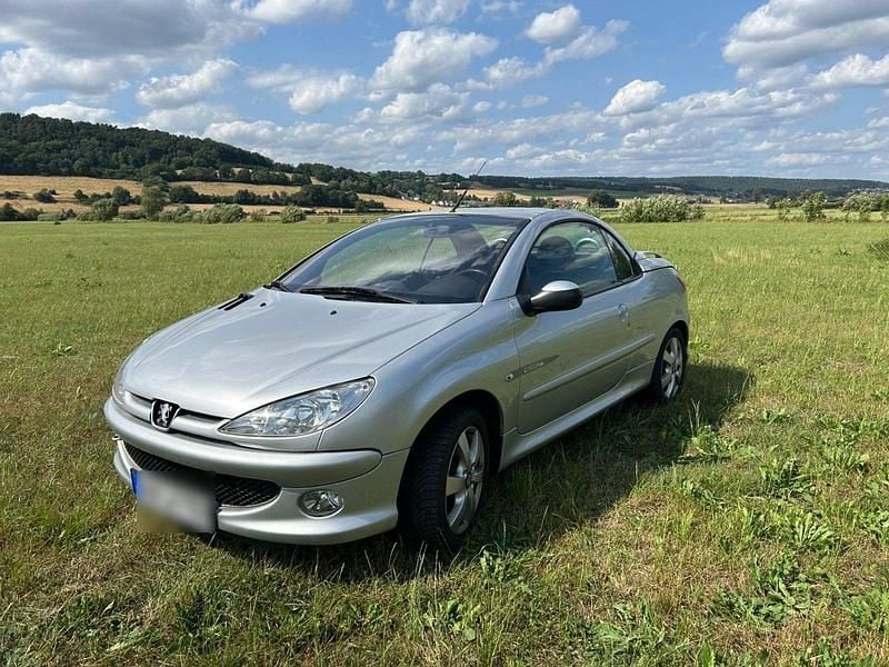 Silber Gebraucht 2006 Peugeot 206 CC Cabrio | 999 € (Guter Preis) - Bild 1/4