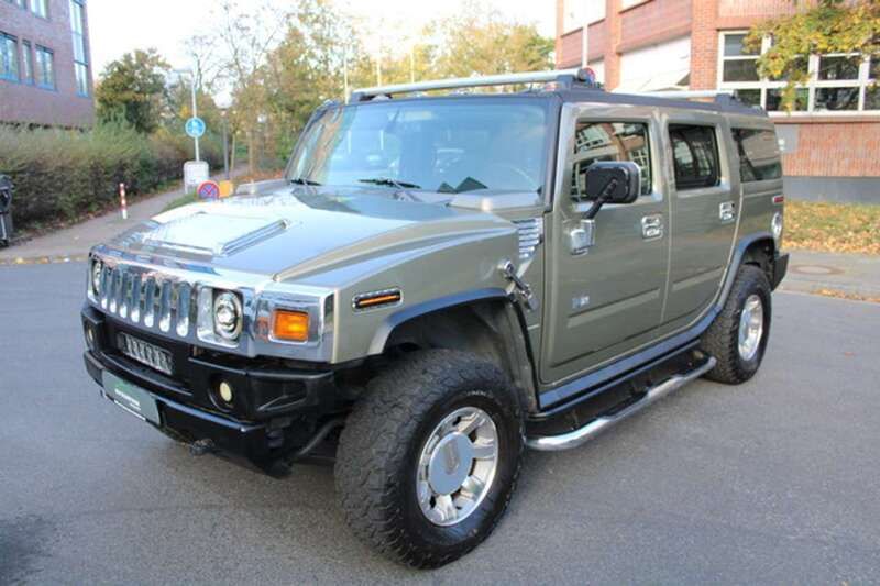 Grün Gebraucht 2005 Hummer H2 SUV | 16.990 € (Superpreis) - Bild 1/4