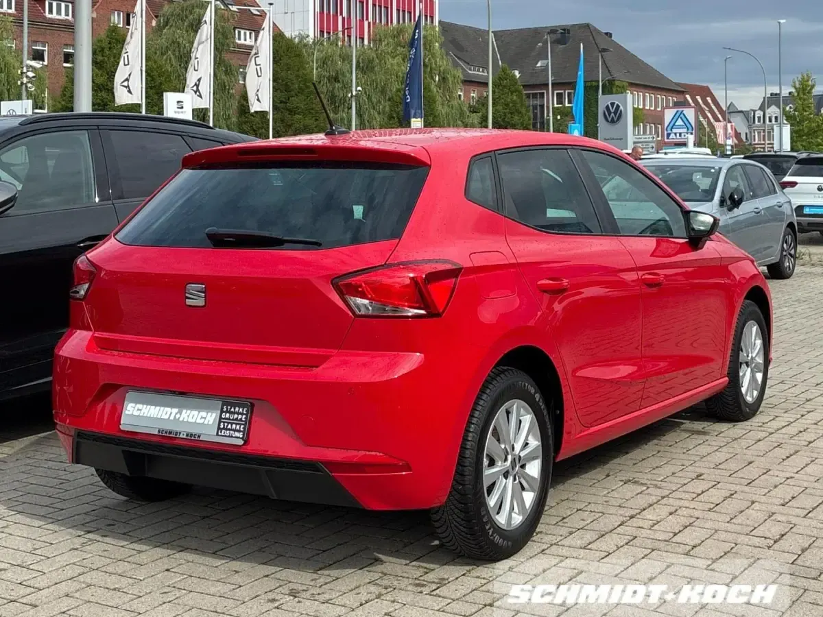 Gebraucht Seat Ibiza Style 116 PS (85 kW) 2024 Rot (rot) Kleinwagen