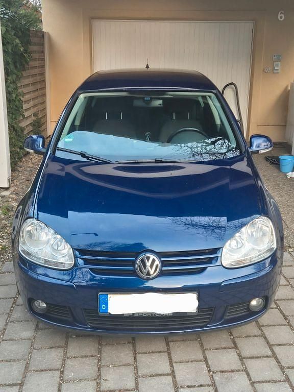 Gebraucht VW Golf VI United 122 PS (89 kW) 2008 Blau Kleinwagen