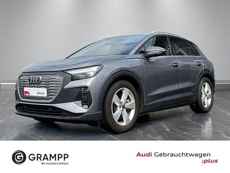 Taifungrau metallic Gebraucht 2022 Audi Q4 e-tron Ambiente SUV | 30.960 € (Fairer Preis) - Bild 1/4