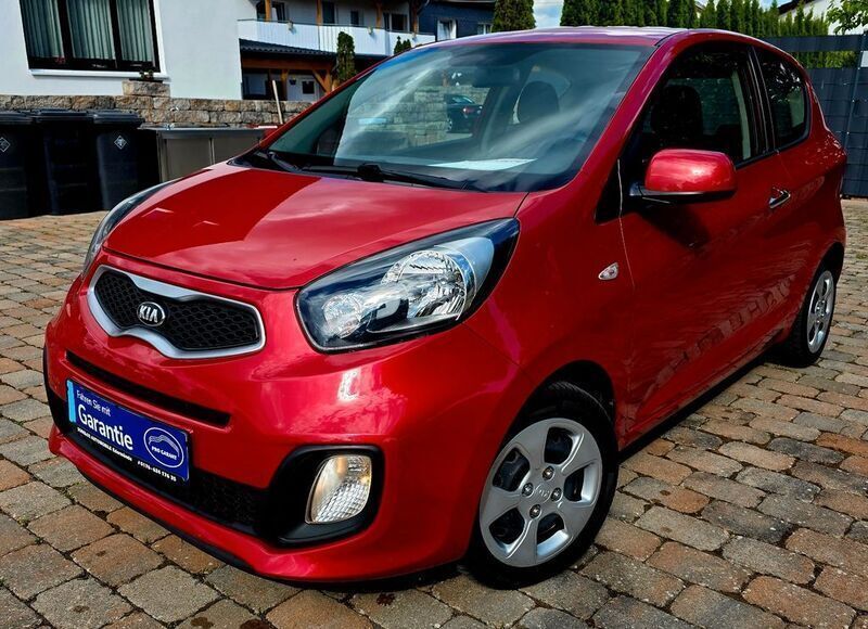 Rot Gebraucht 2013 Kia Picanto 2 Kleinwagen | 3.999 € (Fairer Preis) - Bild 1/4