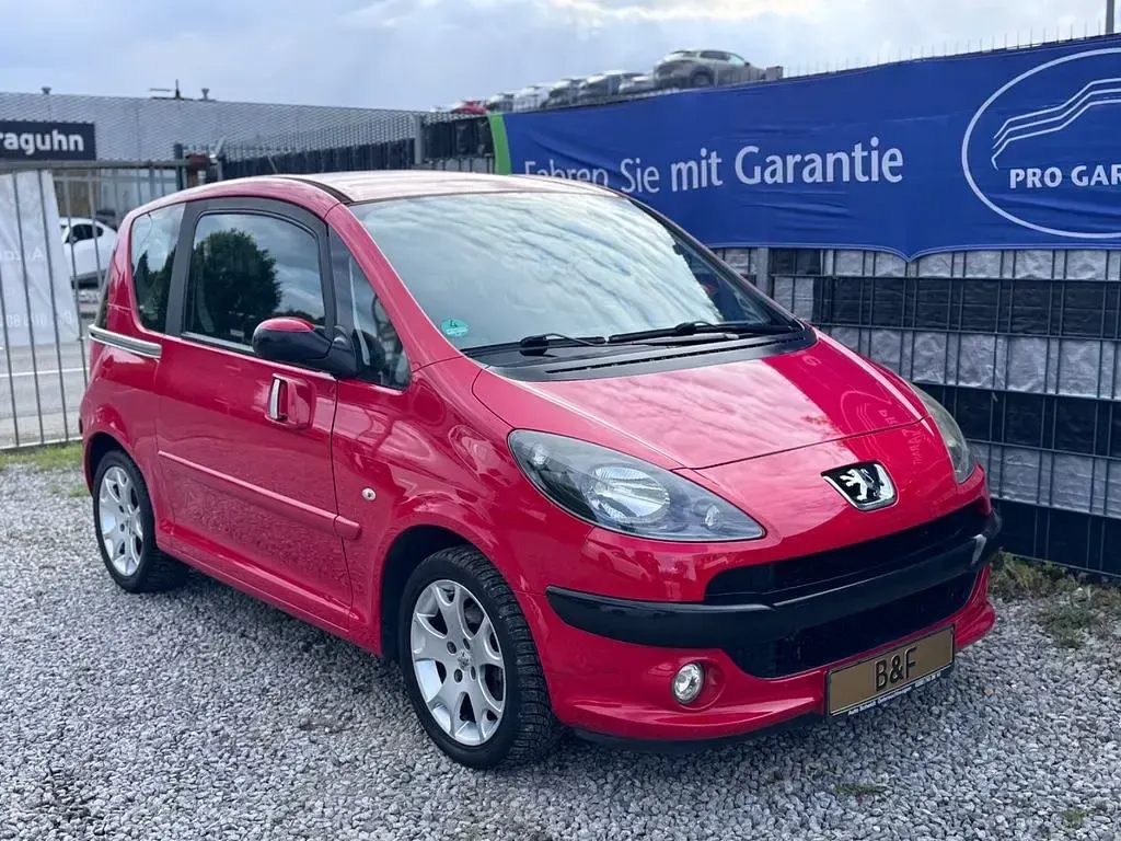Gebraucht Peugeot 1007 Sport 109 PS (80 kW) 2008 Rot Van / Kleinbus