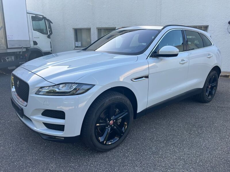 Weiß Gebraucht 2019 Jaguar F-Pace Prestige SUV | 31.990 € (Guter Preis) - Bild 1/4