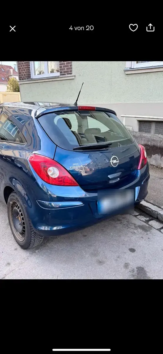 Gebraucht Opel Corsa 87 PS (63 kW) 2013 Blau Kleinwagen
