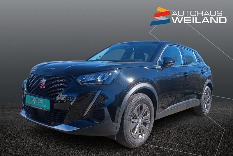 Schwarz Gebraucht 2022 Peugeot e-2008 Active SUV | 15.900 € (Superpreis) - Bild 1/4