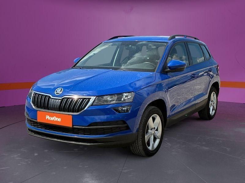 Blau Gebraucht 2020 Skoda Karoq Ambition SUV | 19.960 € (Superpreis) - Bild 1/4