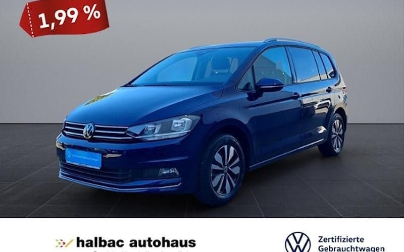 Atlantik blue metallic Gebraucht 2024 VW Touran Move Van / Kleinbus | 38.720 € (Fairer Preis) - Bild 1/4