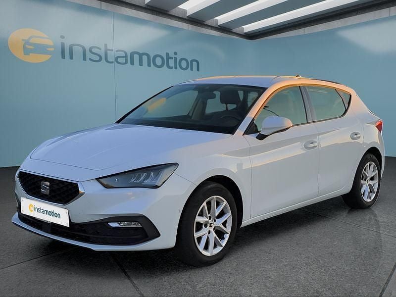 Gebraucht Seat Leon 110 PS (80 kW) 2022 Weiß Kleinwagen