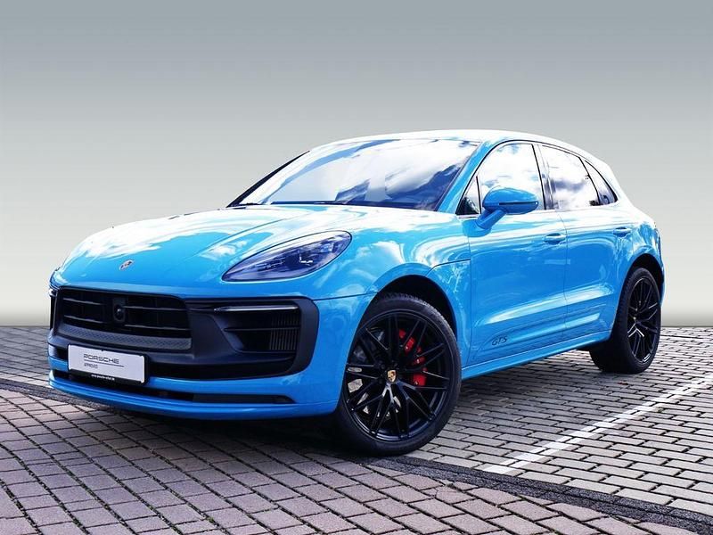 Blau Gebraucht 2022 Porsche Macan GTS Sport SUV | 88.450 € (Etwas zu teuer) - Bild 1/4