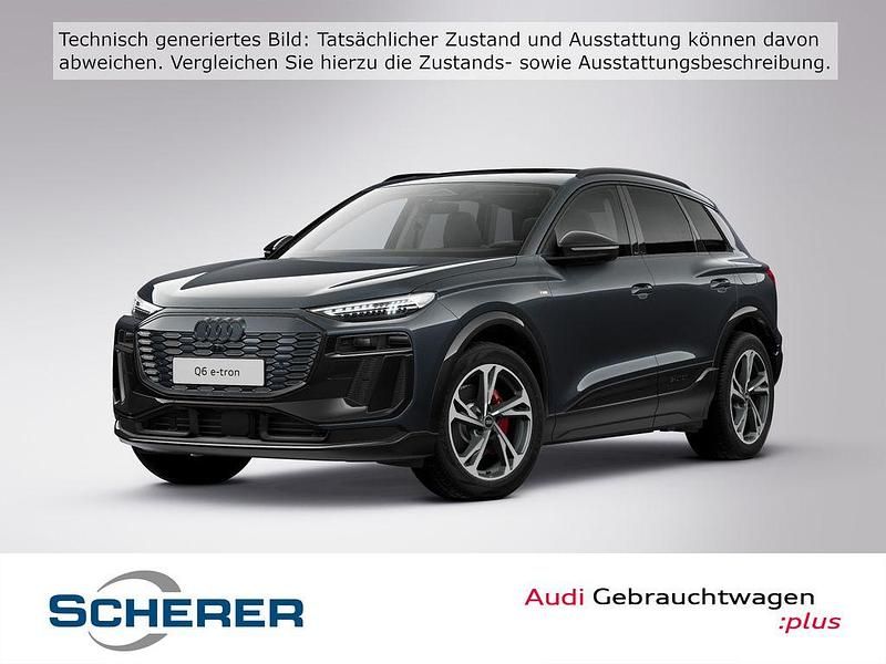 Manhattangrau metallic (metallic) Gebraucht 2025 Audi Q6 e-tron Advanced SUV | 72.450 € (Guter Preis) - Bild 1/4