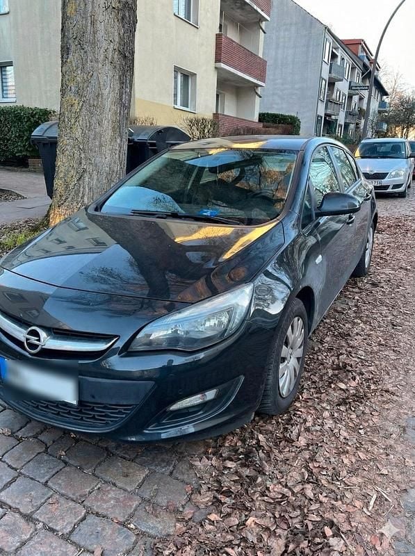 Schwarz Gebraucht 2014 Opel Astra Limousine | 7.600 € (Fairer Preis) - Bild 1/4