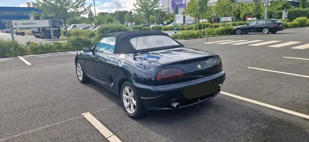 Gebraucht MG F 120 PS (88 kW) 2000 Schwarz Cabrio