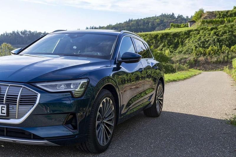 Gebraucht Audi e-tron Advanced 230 kW (313 PS) 2020 Blau SUV