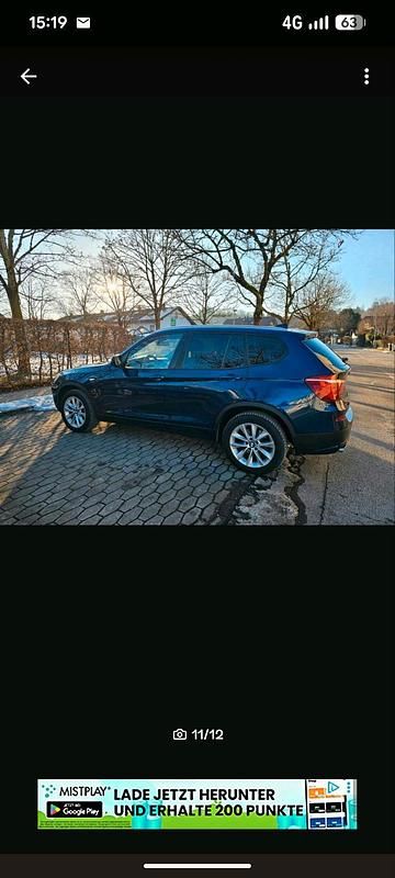 Gebraucht BMW X3 184 PS (135 kW) 2014 Blau SUV