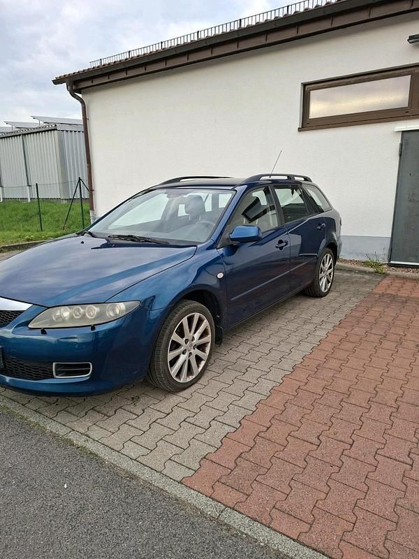Gebraucht Mazda 6 Active Plus 166 PS (122 kW) 2006 Blau Kombi