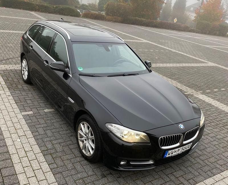 Schwarz Gebraucht 2015 BMW 525 Kombi | 13.750 € (Fairer Preis) - Bild 1/4