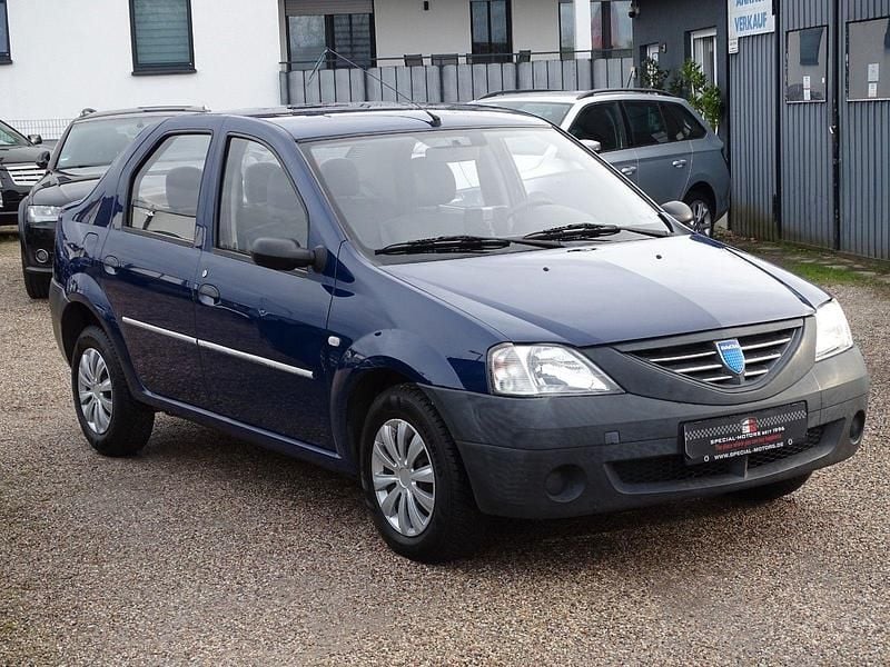 Second-hand Dacia Logan 75 CP (55 kW) 2008 Albastru Berlinǎ