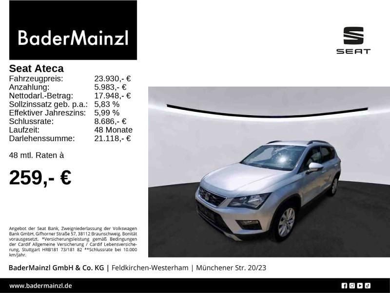 Silber Gebraucht 2020 Seat Ateca Beats SUV | 23.930 € (Fairer Preis) - Bild 1/3