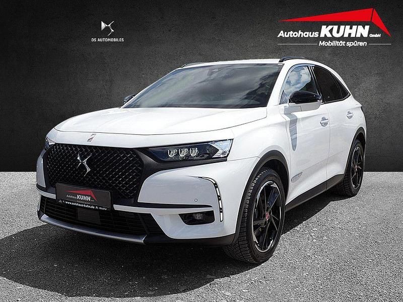 Weiss Gebraucht 2021 DS Automobiles DS7 Crossback Performance Line Plus SUV | 27.980 € (Etwas zu teuer) - Bild 1/3