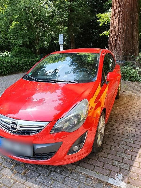 Rot Gebraucht 2014 Opel Corsa Kleinwagen | 3.100 € (Guter Preis) - Bild 1/4