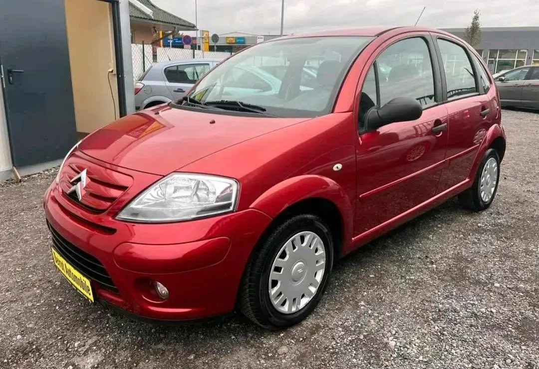 Gebraucht Citroën C3 60 PS (44 kW) 2007 Rot Kleinwagen