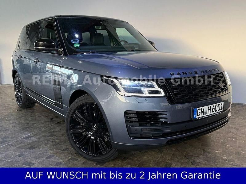 Blau Gebraucht 2018 Land Rover Range Rover Autobiography SUV | 42.890 € (Etwas zu teuer) - Bild 1/4