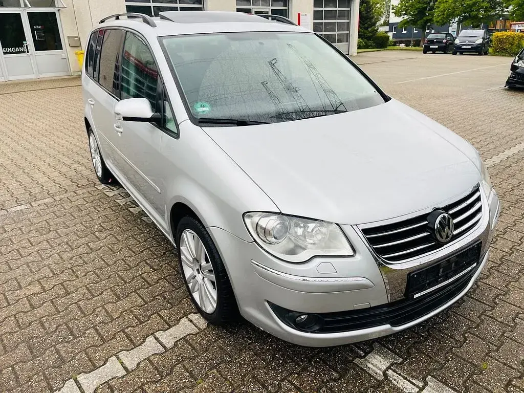 Gebraucht VW Touran Highline 170 PS (125 kW) 2007 Silber Van / Kleinbus