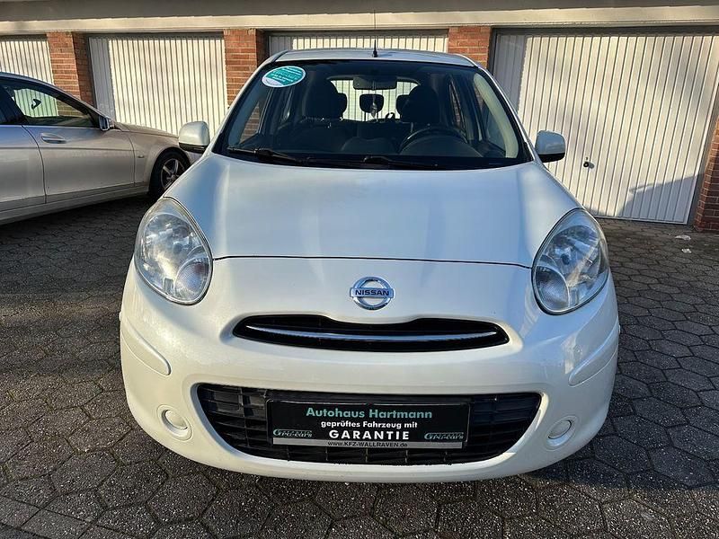 Gebraucht Nissan Micra Acenta 80 PS (58 kW) 2012 Weiß Kleinwagen