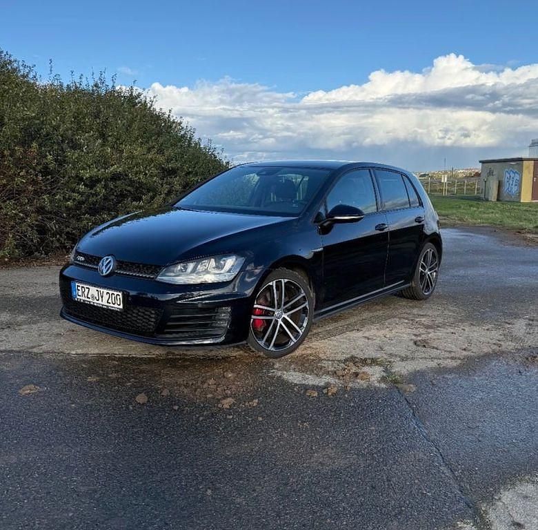 Schwarz Gebraucht 2015 VW Golf GTD Limousine | 10.200 € (Superpreis) - Bild 1/4